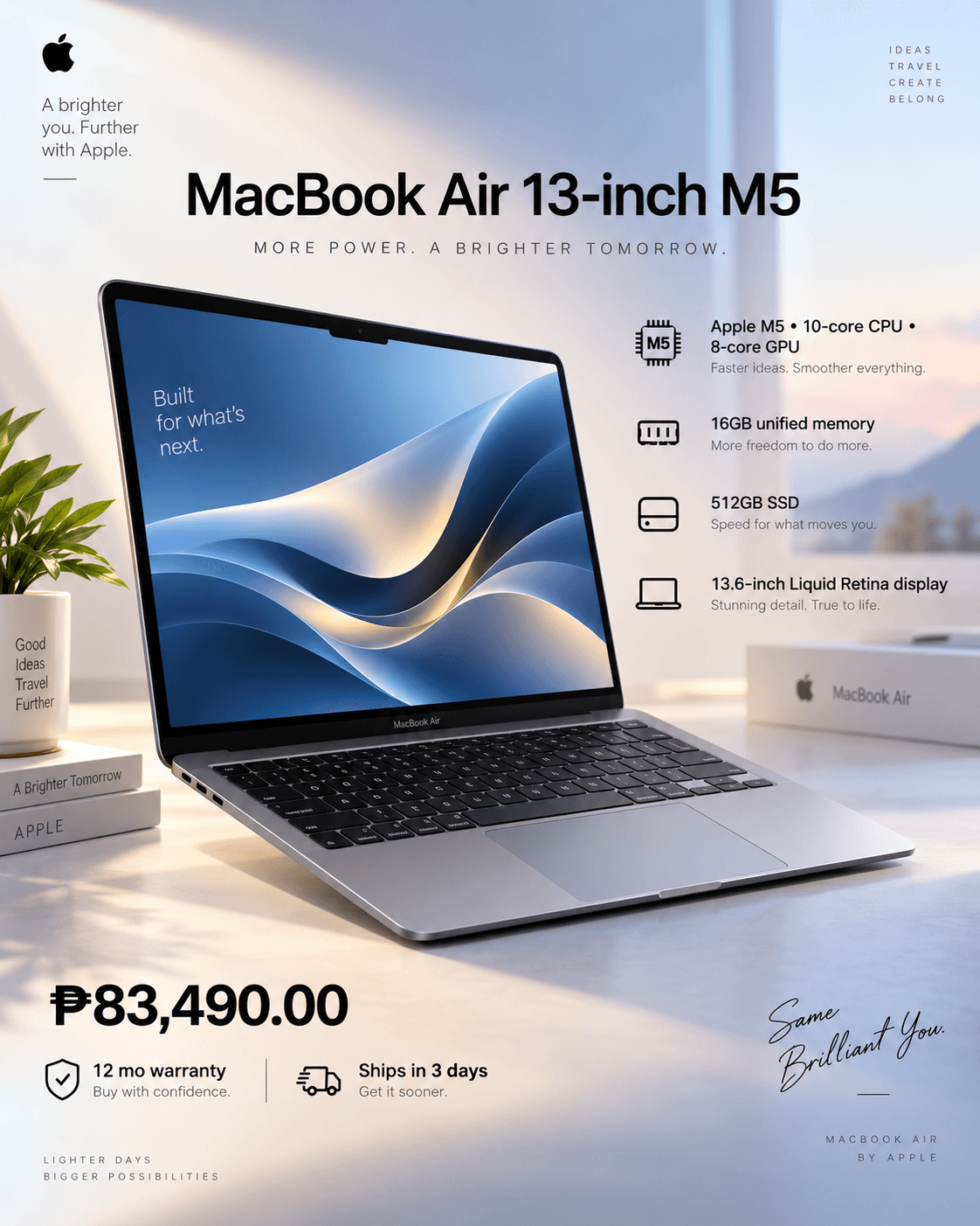 MacBook Air 13-inch M5