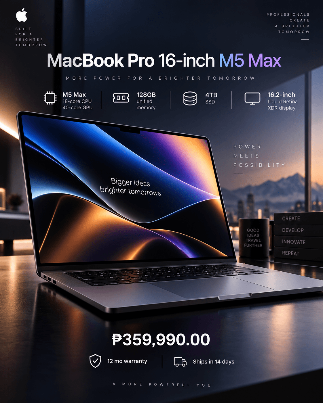 MacBook Pro 16-inch M5 Max