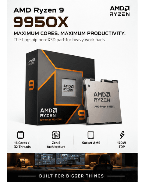 AMD Ryzen 9 9950X